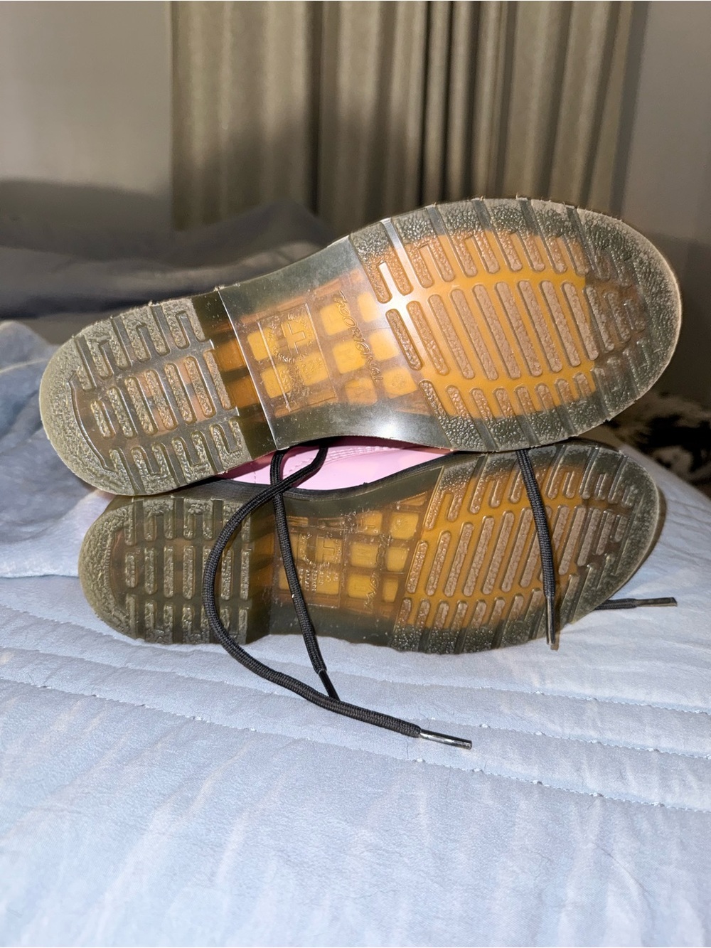 Dr. Martens Pink Patent 8-Eye Lace-Up Boot - Picture 5 of 5